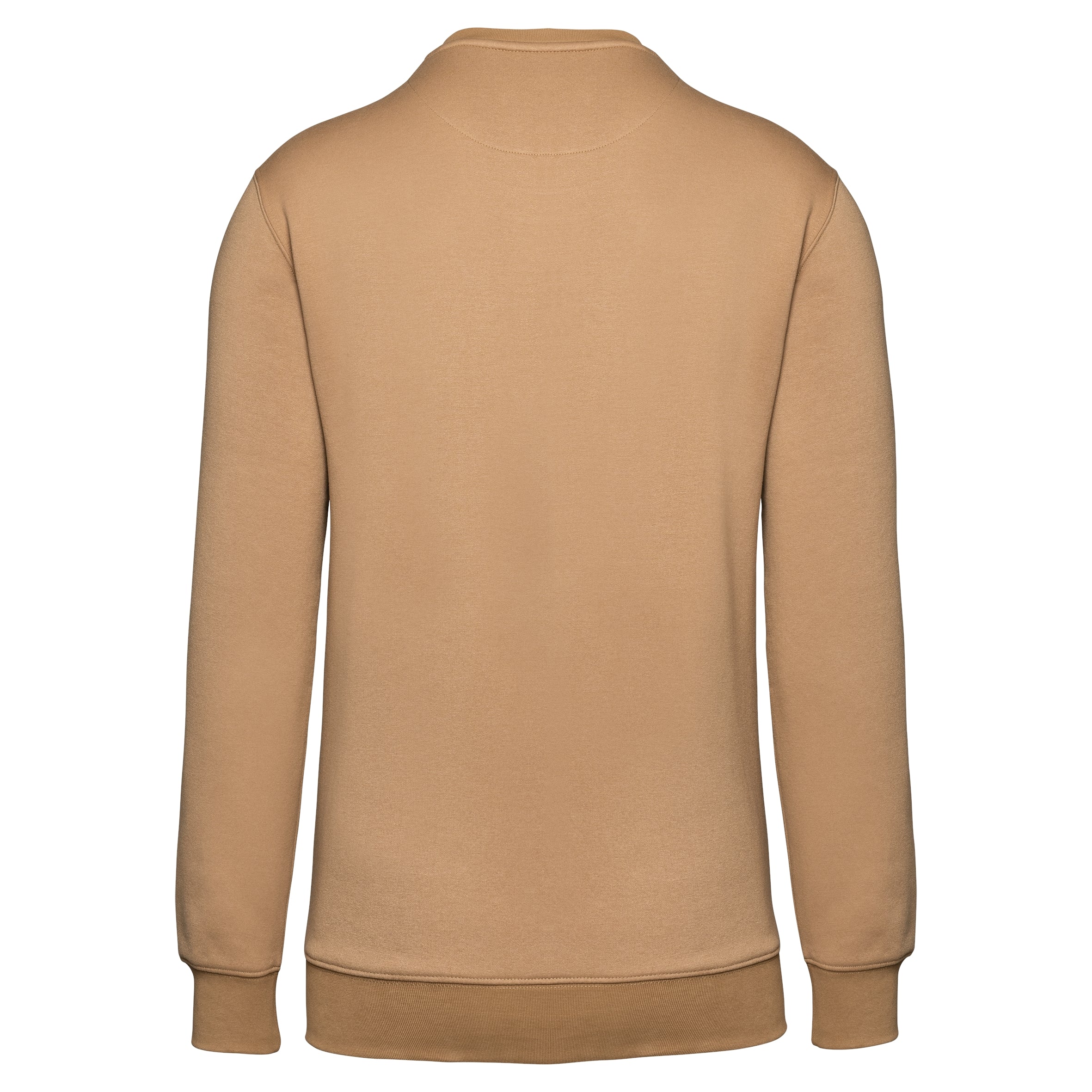 DayToDay unisex sweater met zip contrasterende zak