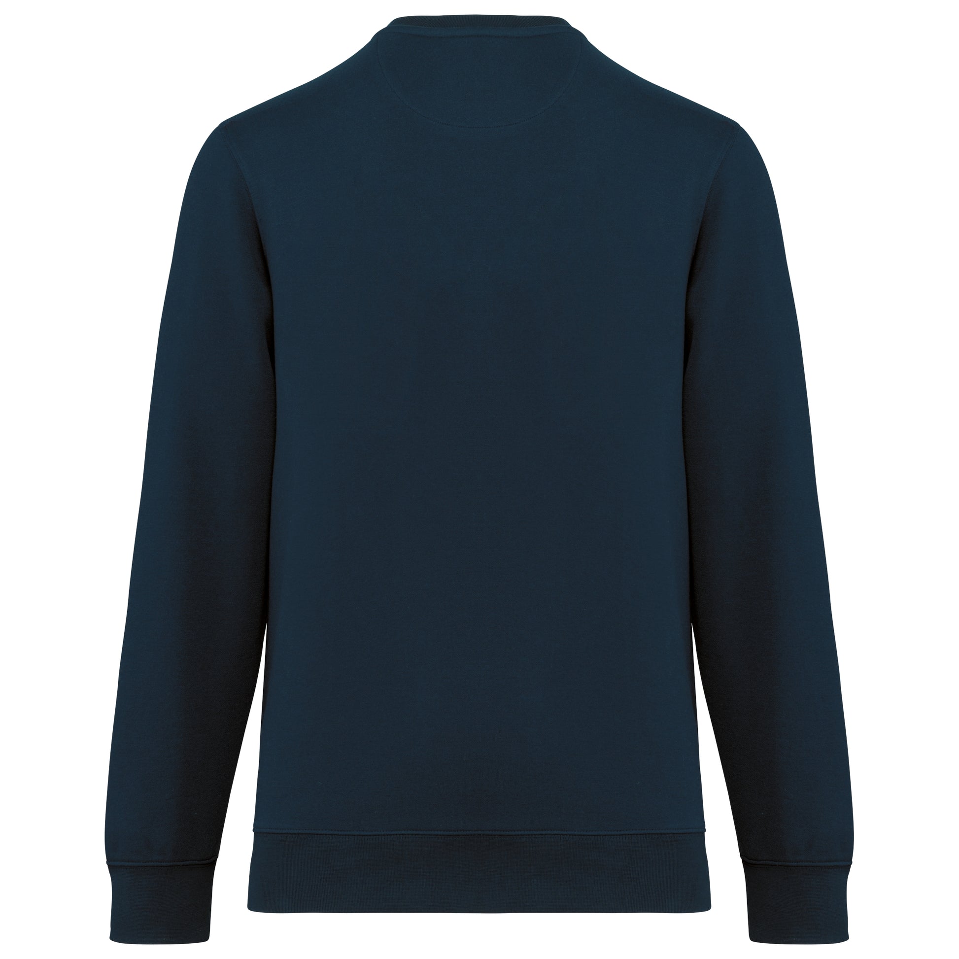 DayToDay unisex sweater met zip contrasterende zak