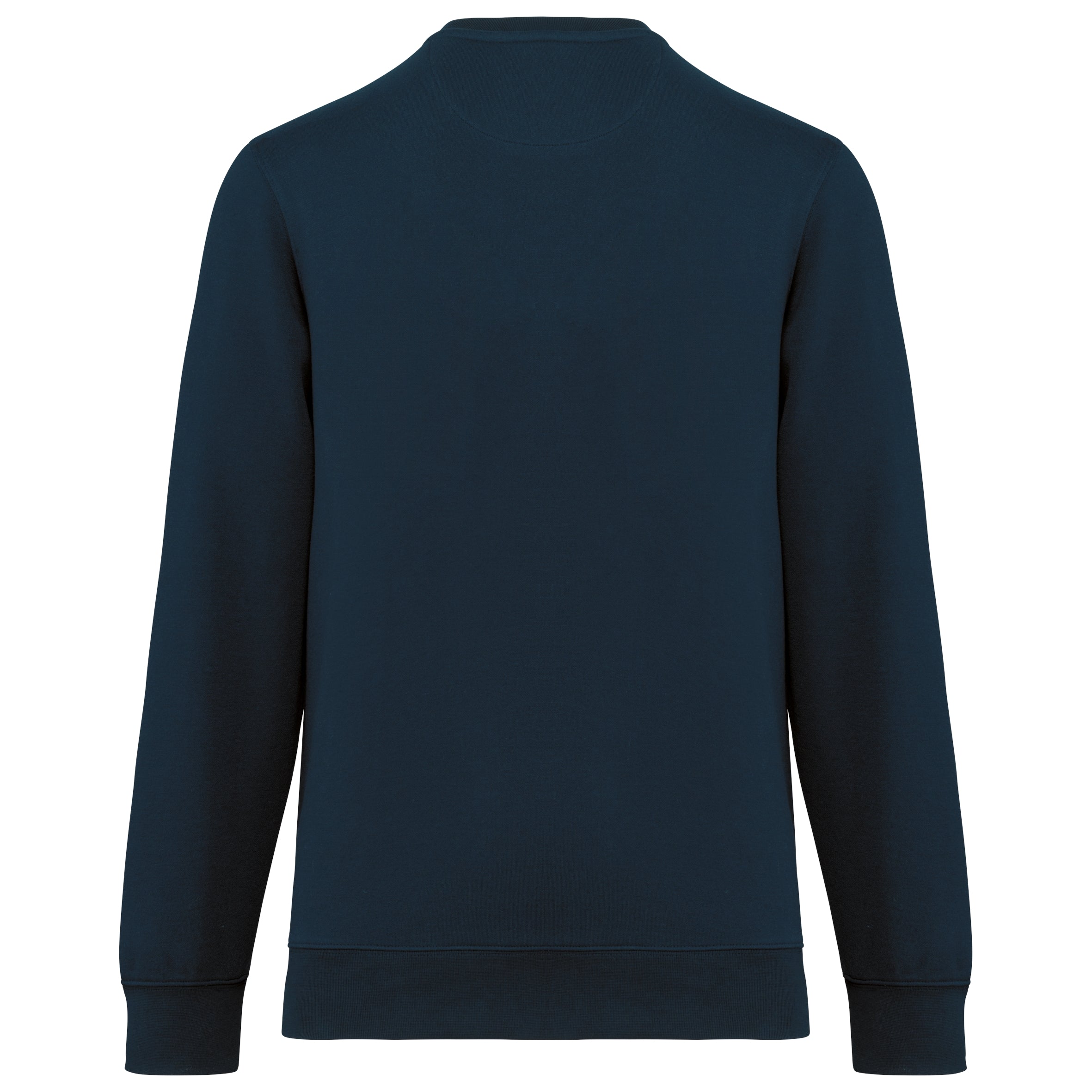 DayToDay unisex sweater met zip contrasterende zak