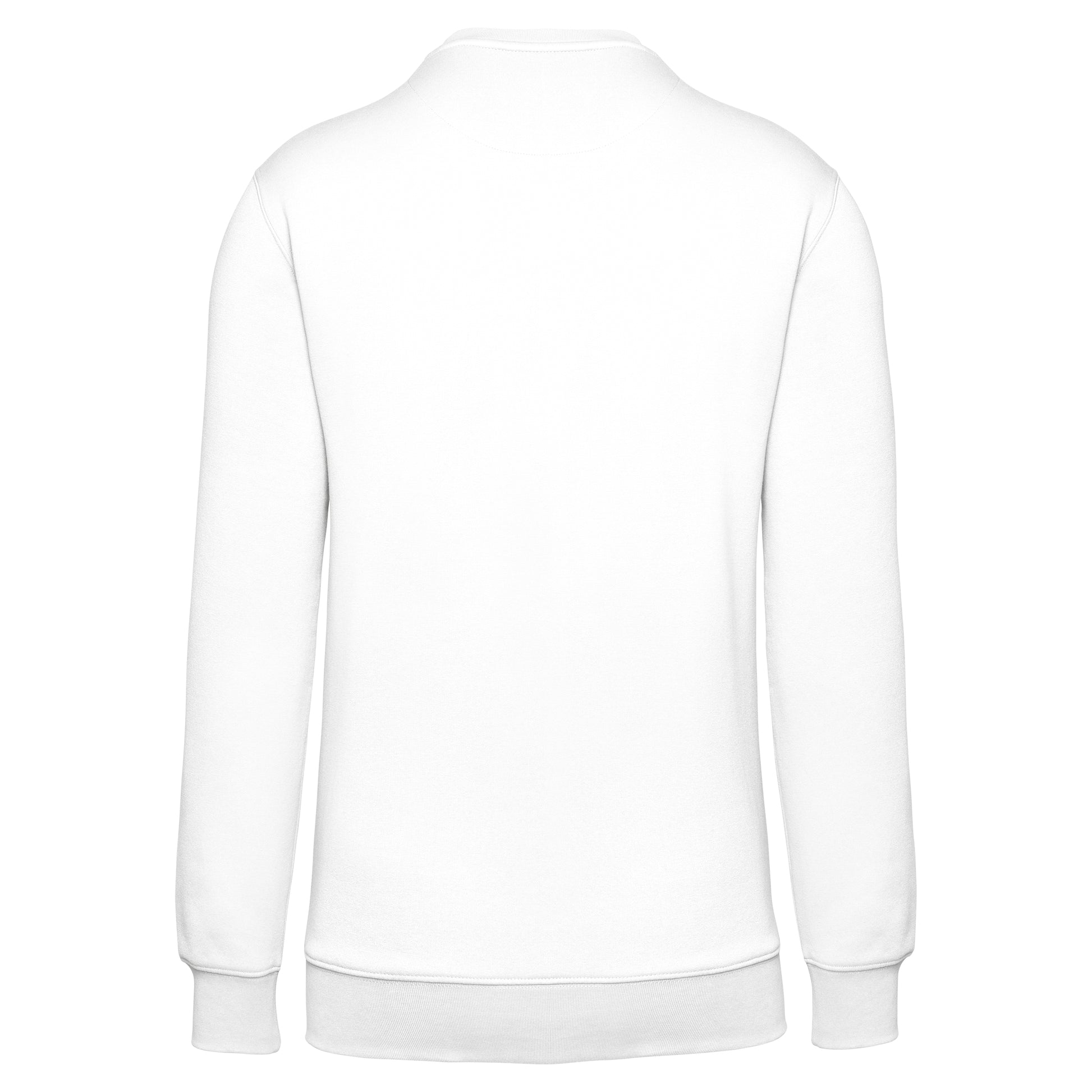 DayToDay unisex sweater met zip contrasterende zak