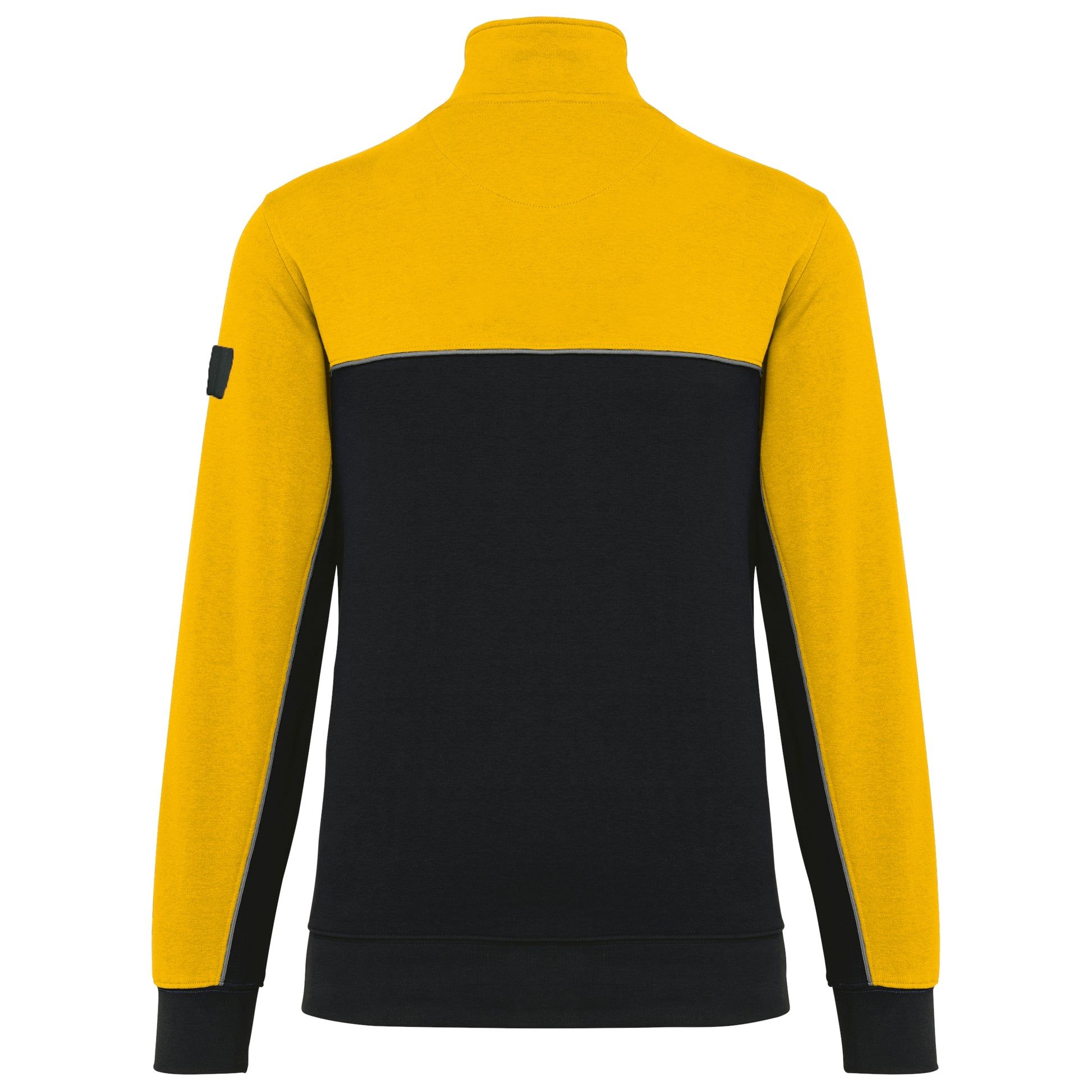 Ecologische uniseks sweater met ritskraag