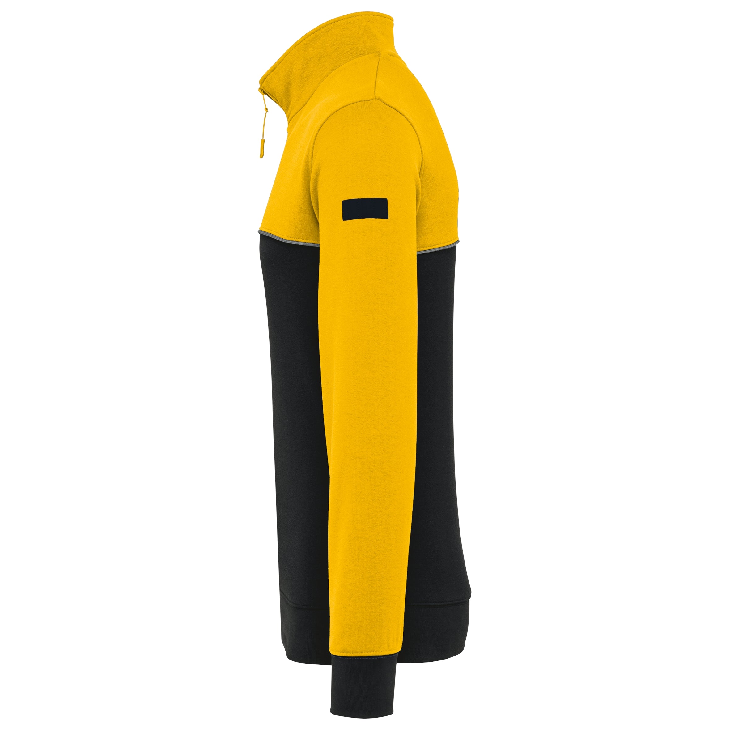 Ecologische uniseks sweater met ritskraag