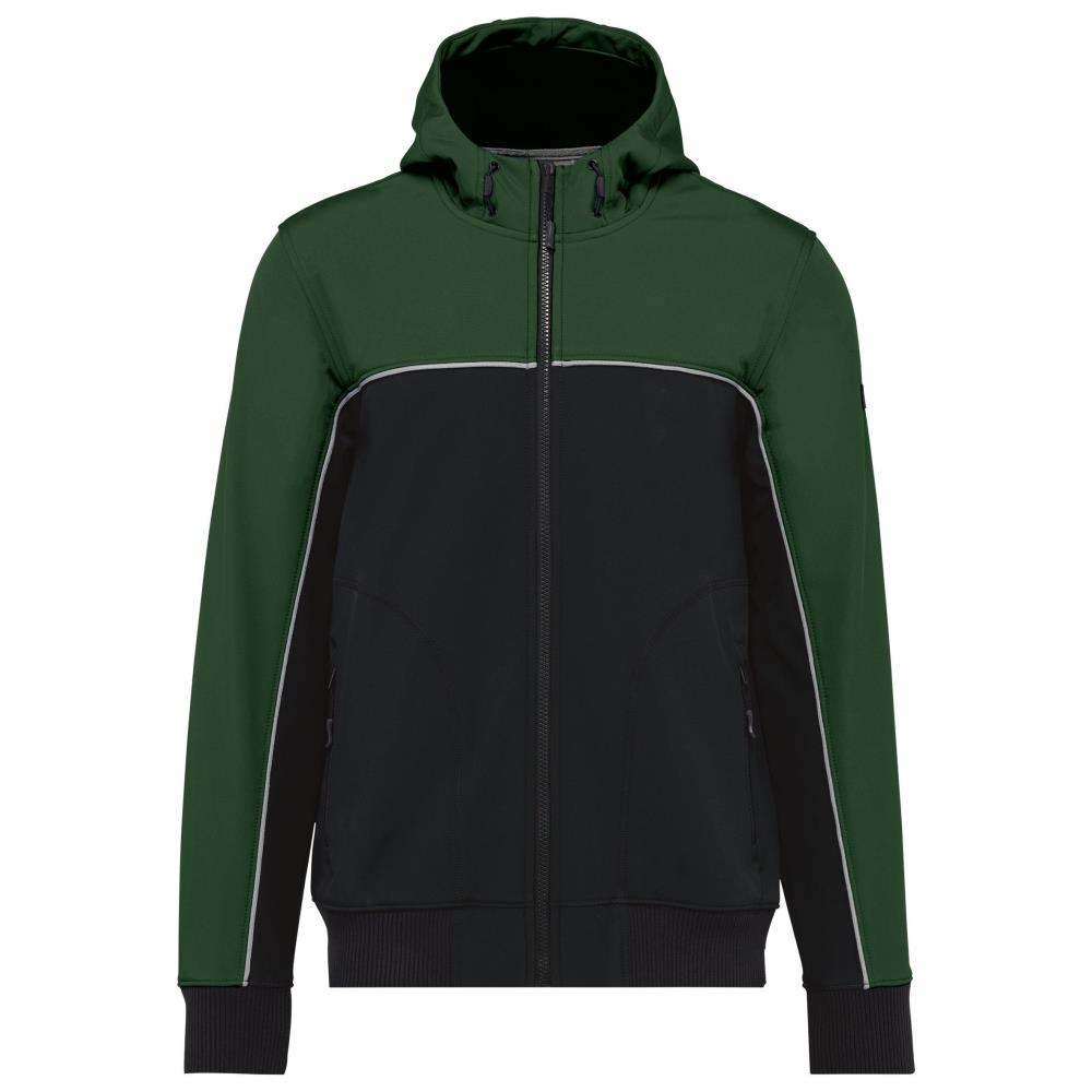3-laags unisex softshelljas in twee kleuren