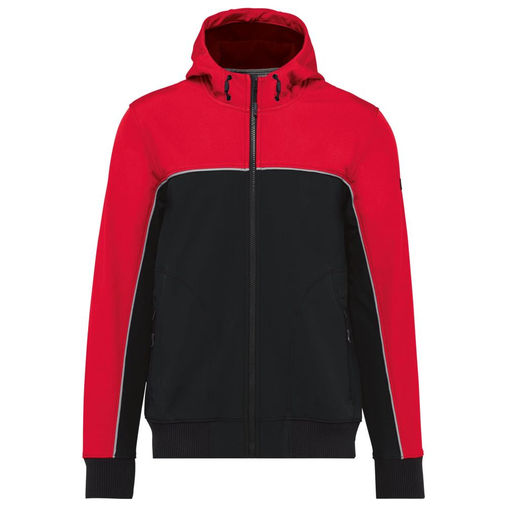 3-laags unisex softshelljas in twee kleuren