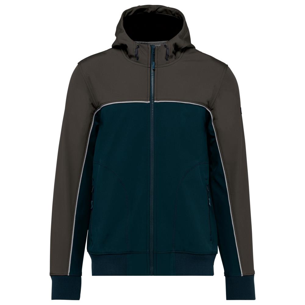 3-laags unisex softshelljas in twee kleuren