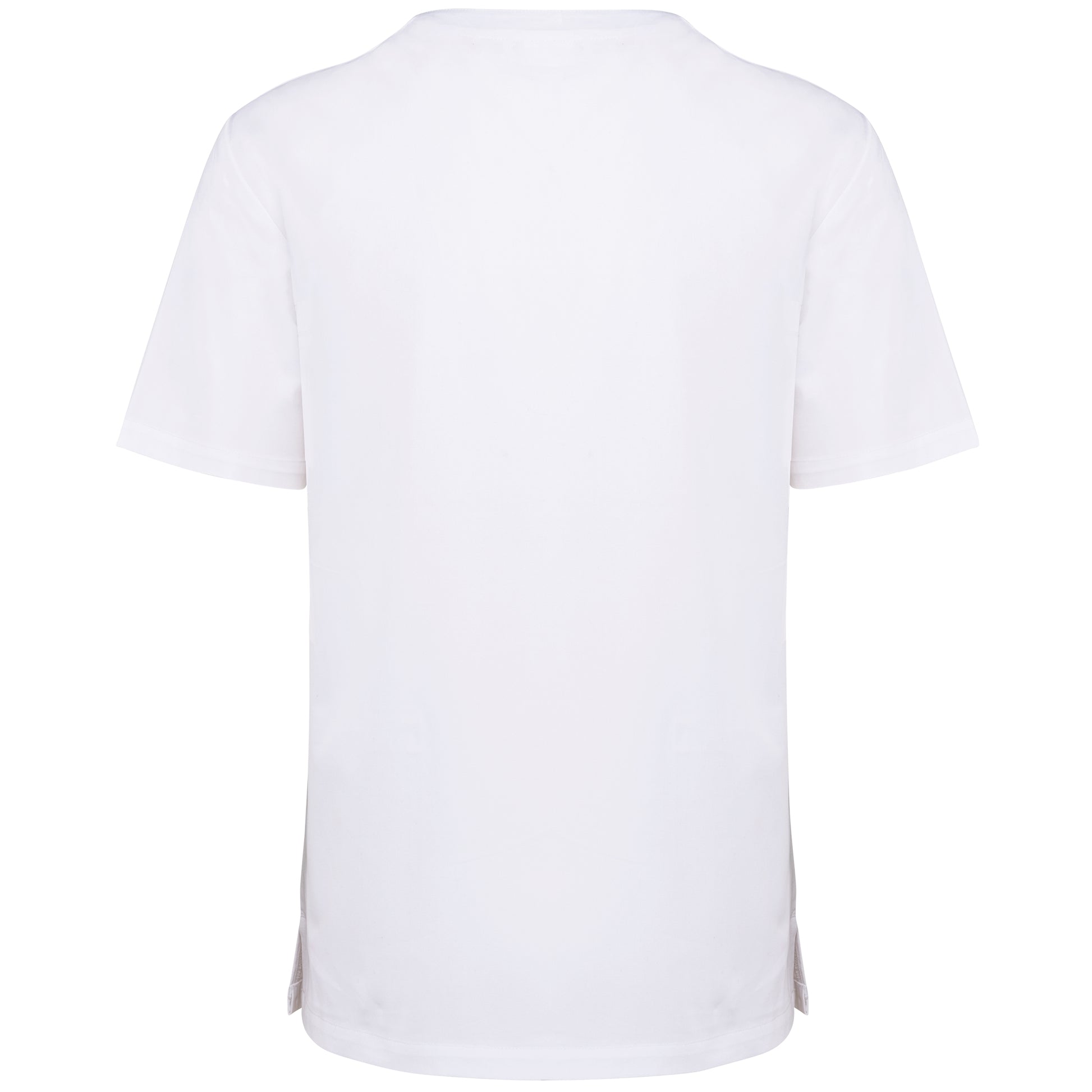 Katoenen unisex tuniek met korte mouwen