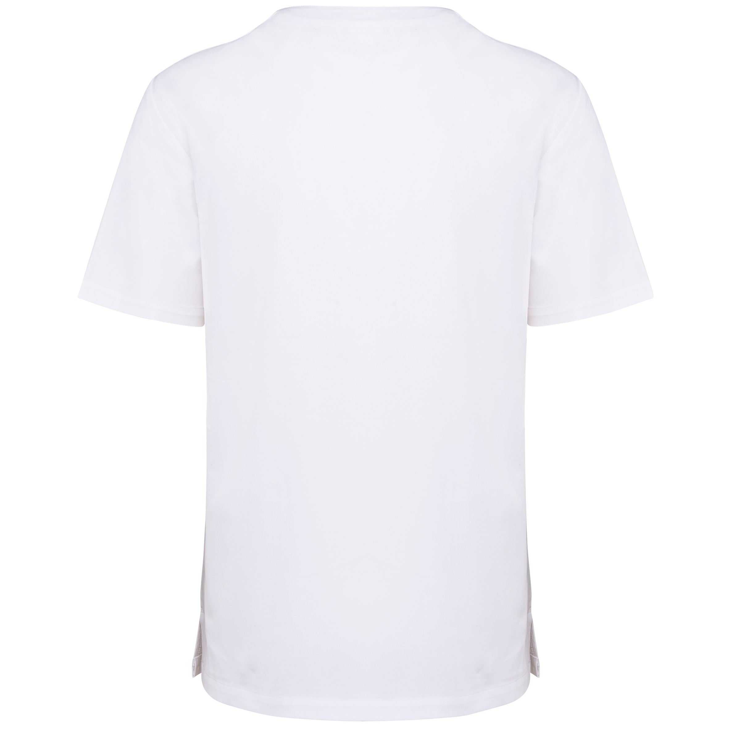 Katoenen unisex tuniek met korte mouwen