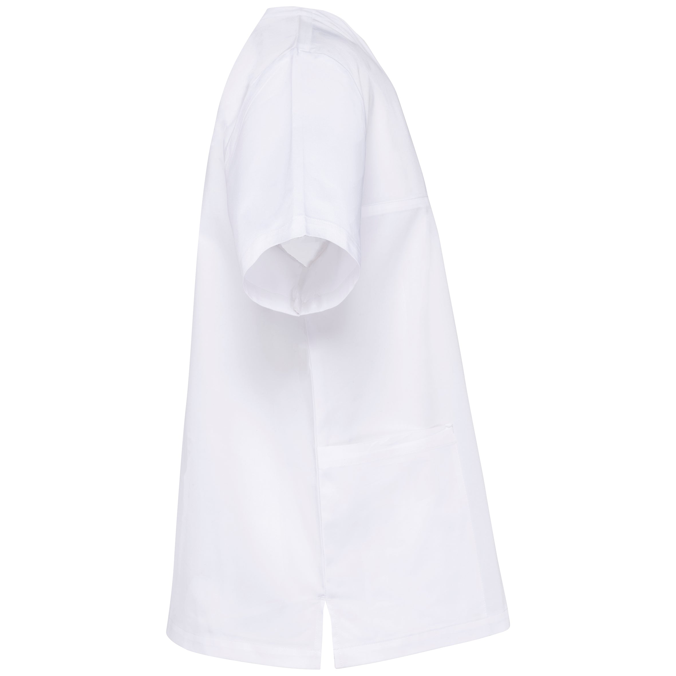 Katoenen unisex tuniek met korte mouwen