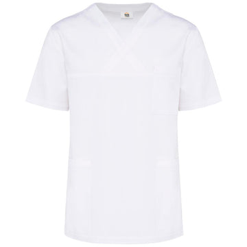 Katoenen unisex tuniek met korte mouwen
