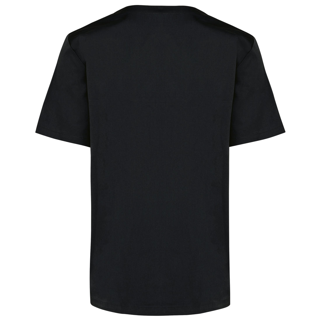 Unisex tuniek met korte mouwen in polykatoen