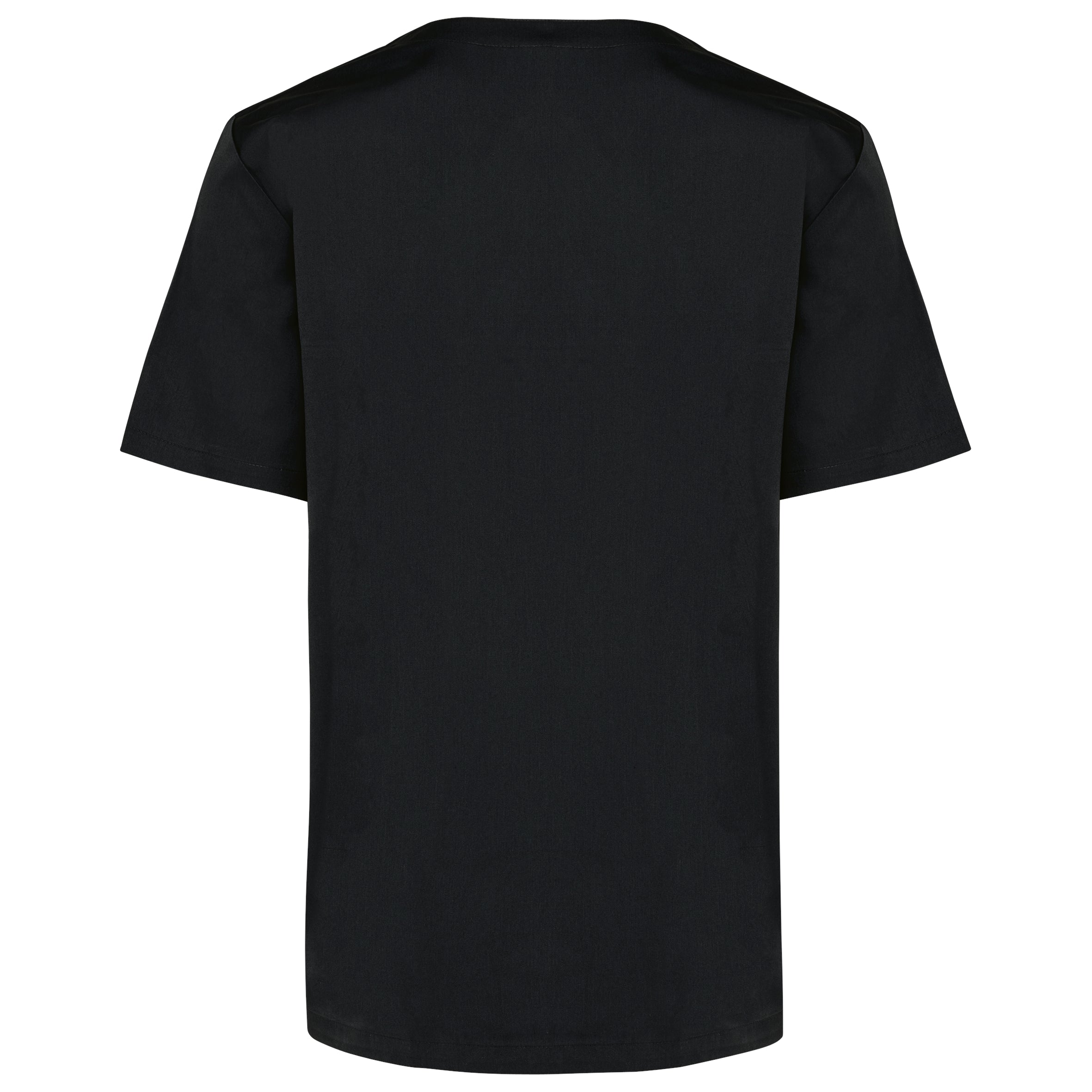 Unisex tuniek met korte mouwen in polykatoen