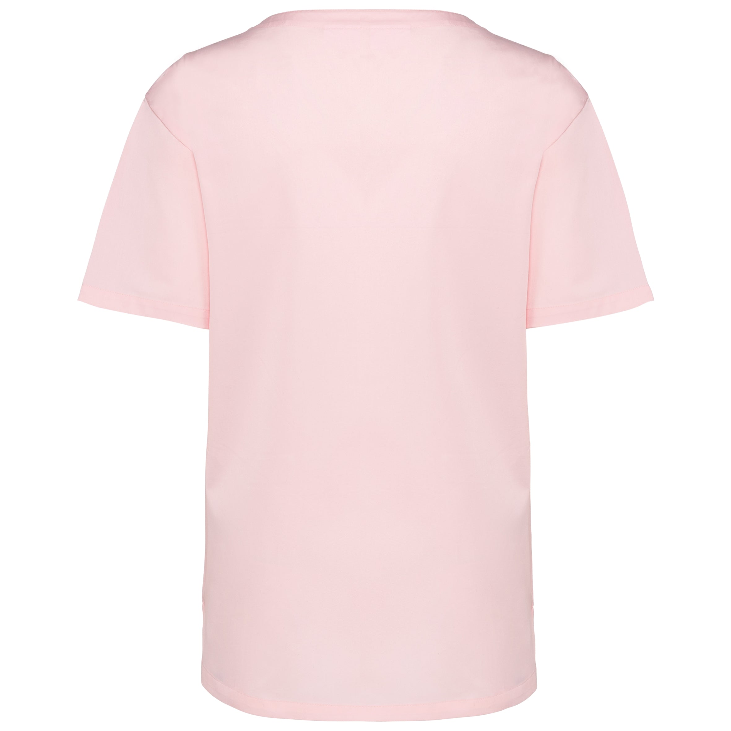 Unisex tuniek met korte mouwen in polykatoen