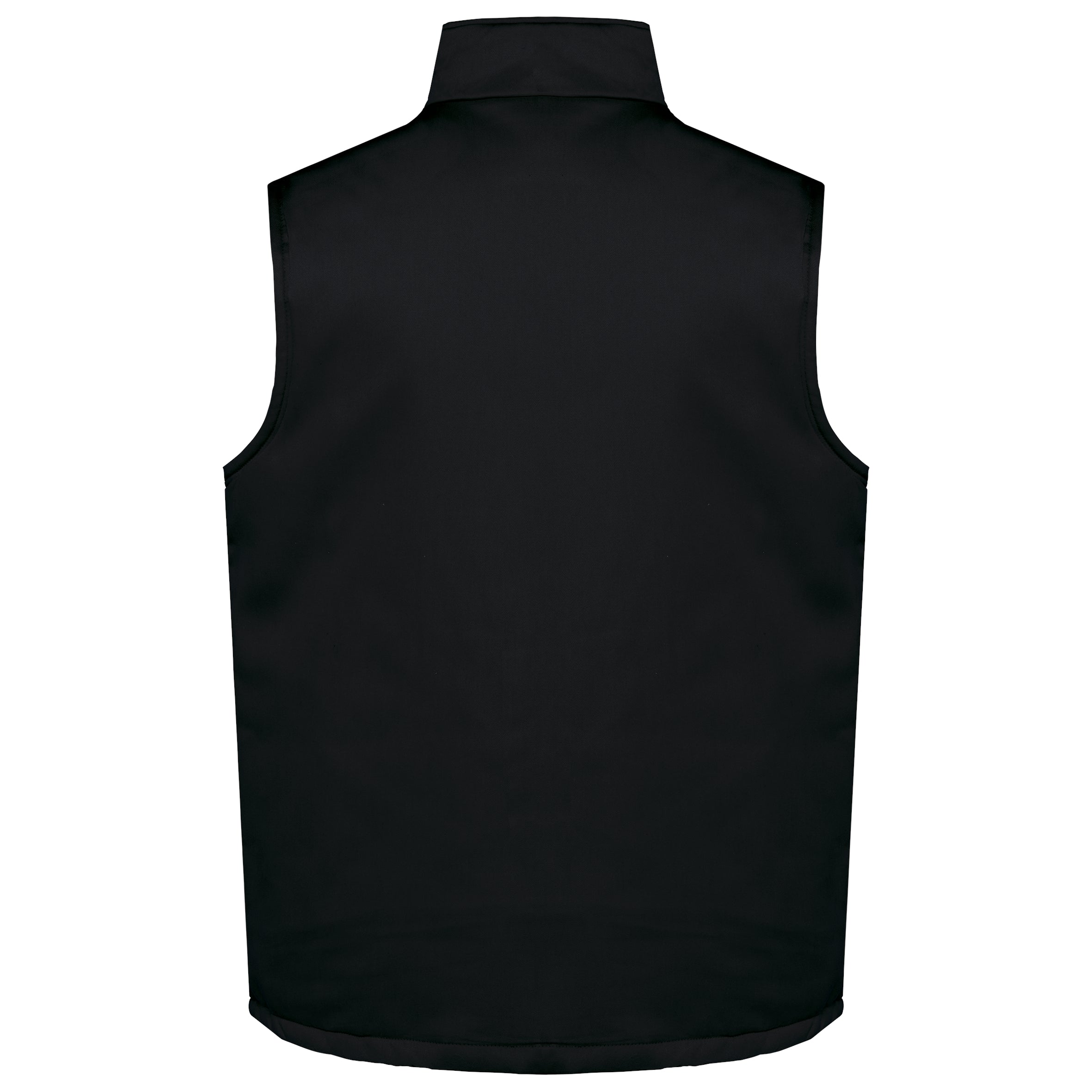 Gewatteerd unisex gilet in polykatoen met veel zakken
