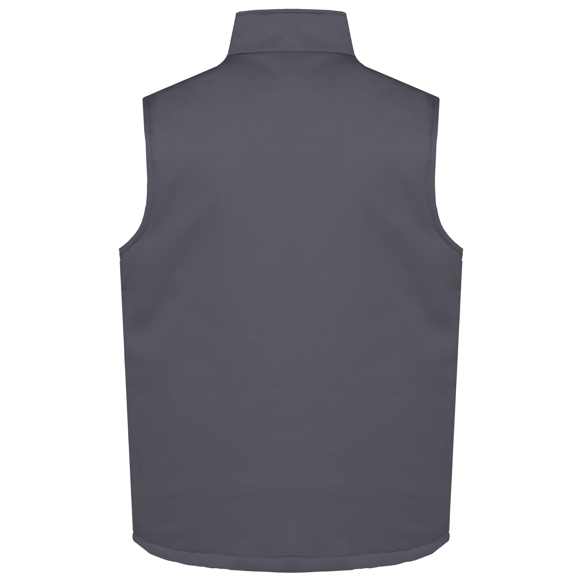 Gewatteerd unisex gilet in polykatoen met veel zakken