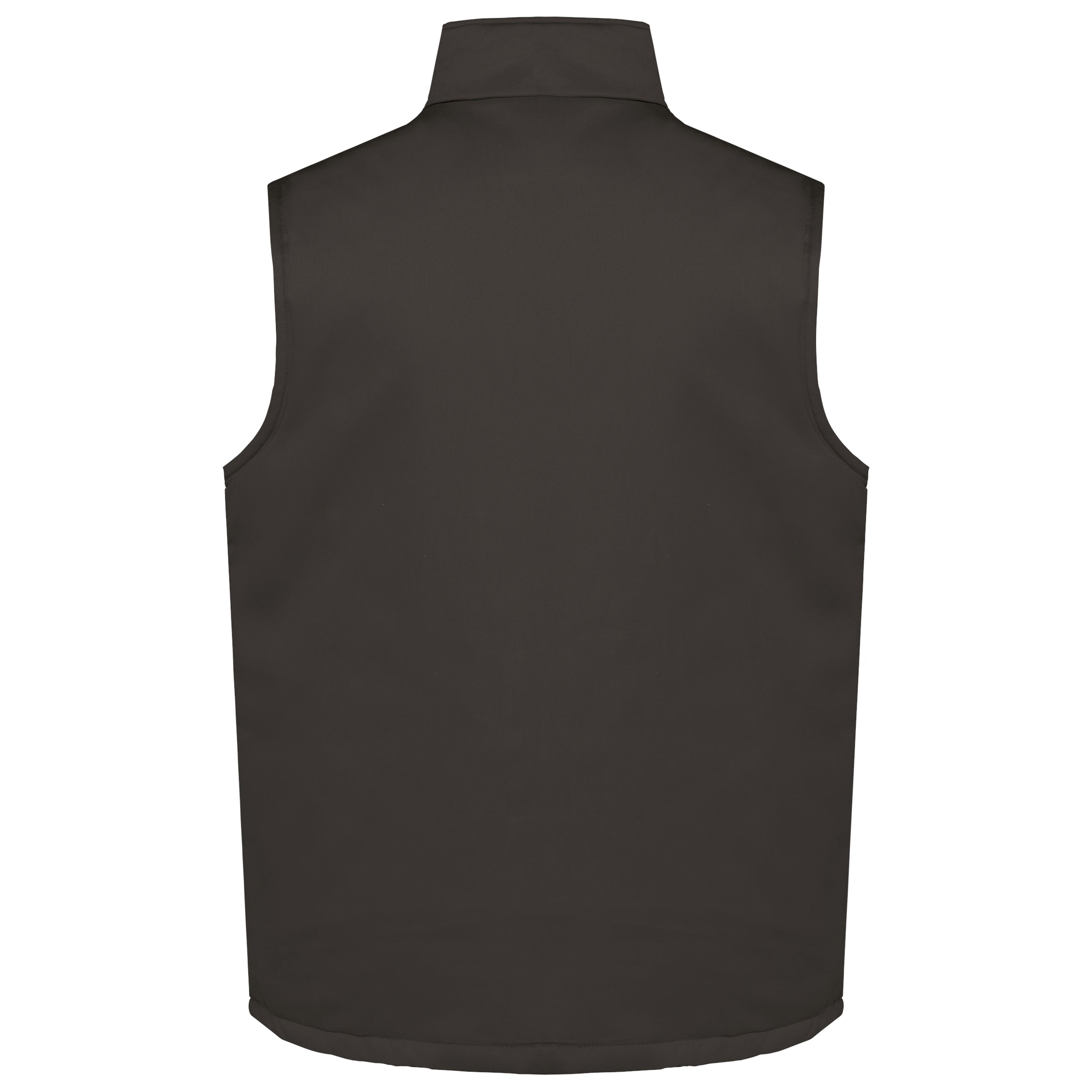Gewatteerd unisex gilet in polykatoen met veel zakken