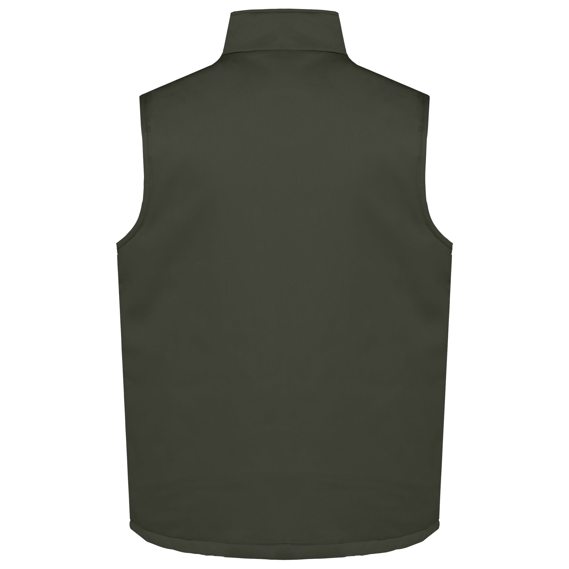 Gewatteerd unisex gilet in polykatoen met veel zakken
