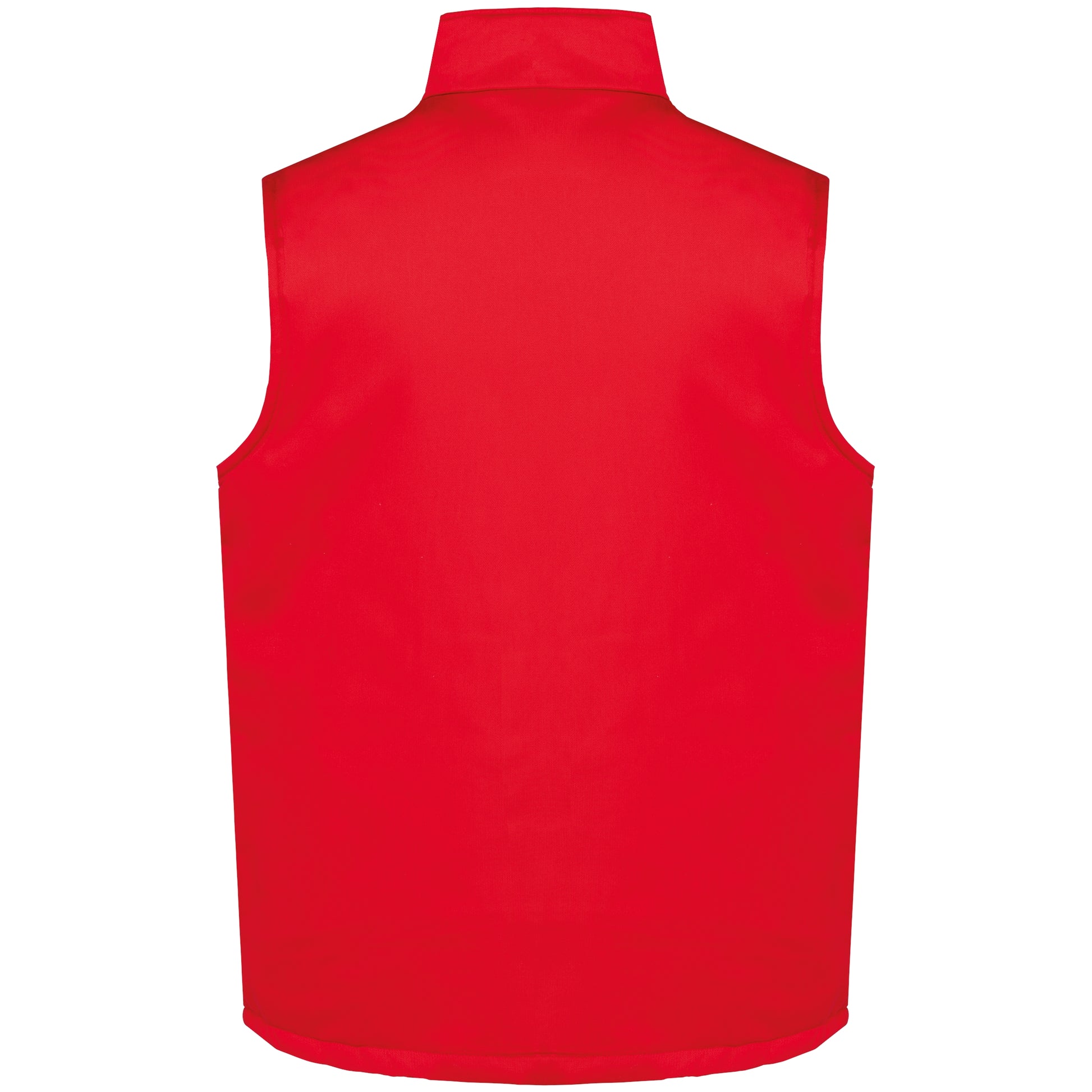 Gewatteerd unisex gilet in polykatoen met veel zakken