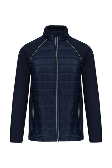 Jas DayToDay in twee stoffen unisex