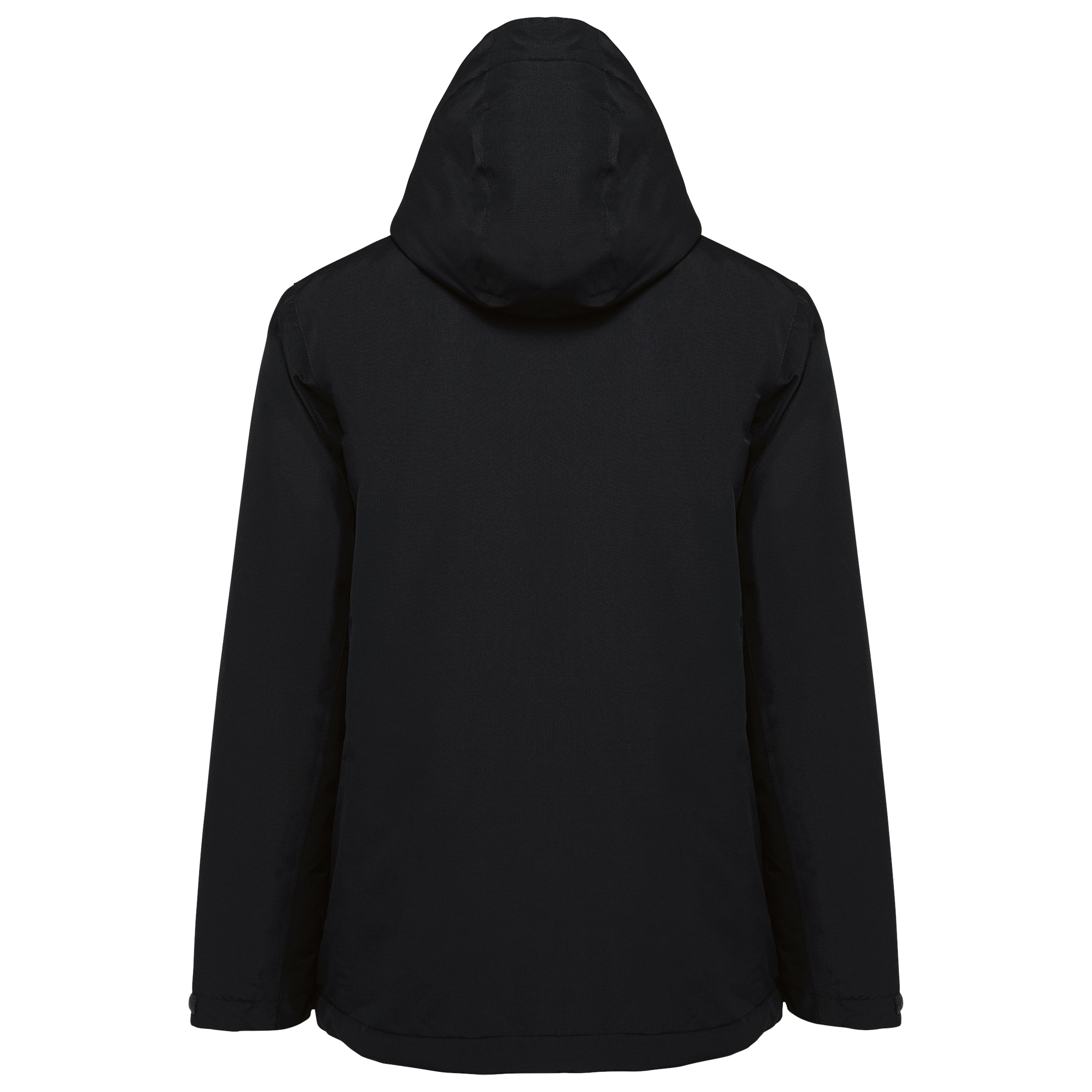 Unisex performance parka met capuchon