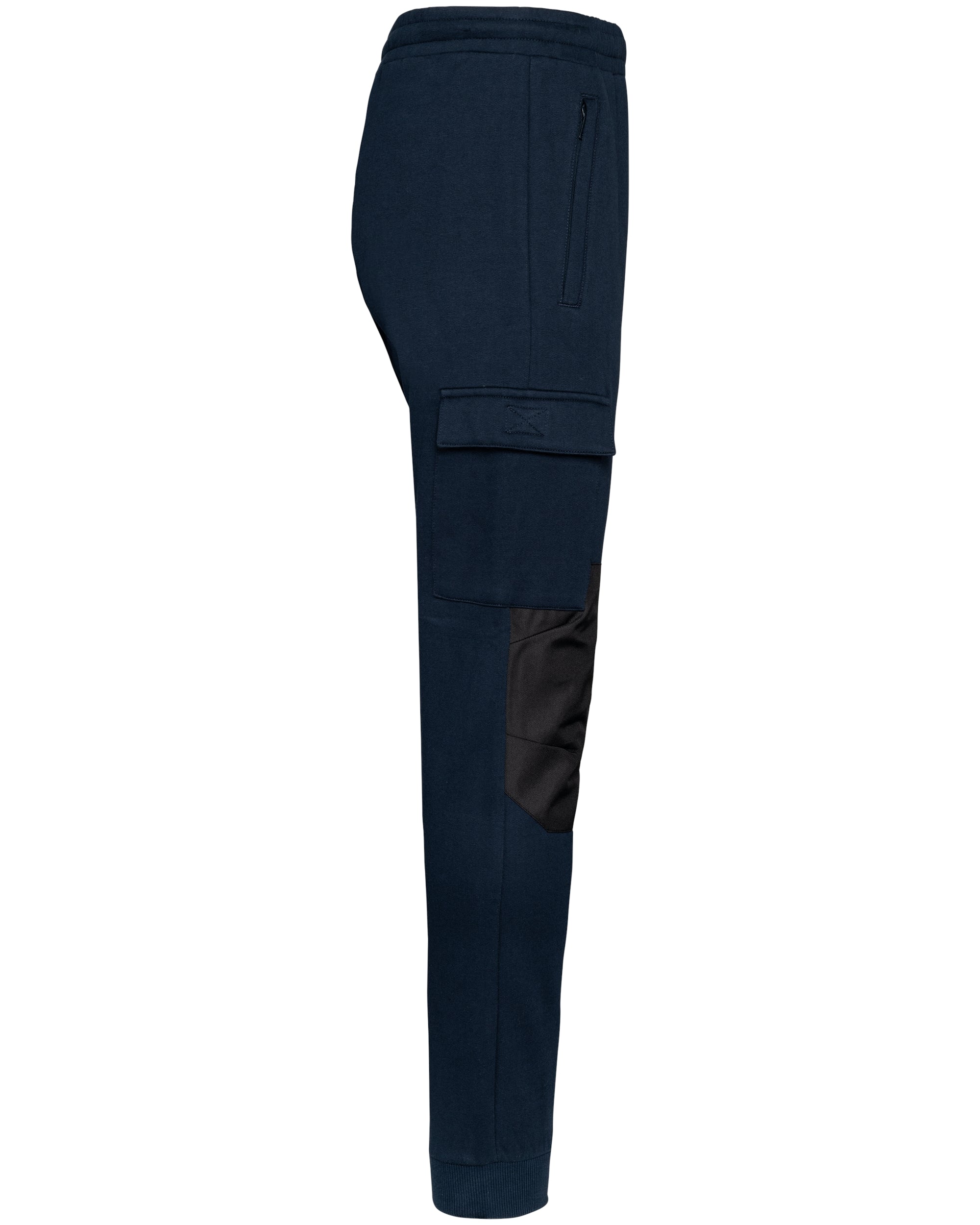 Eco-friendly heren fleece cargobroek