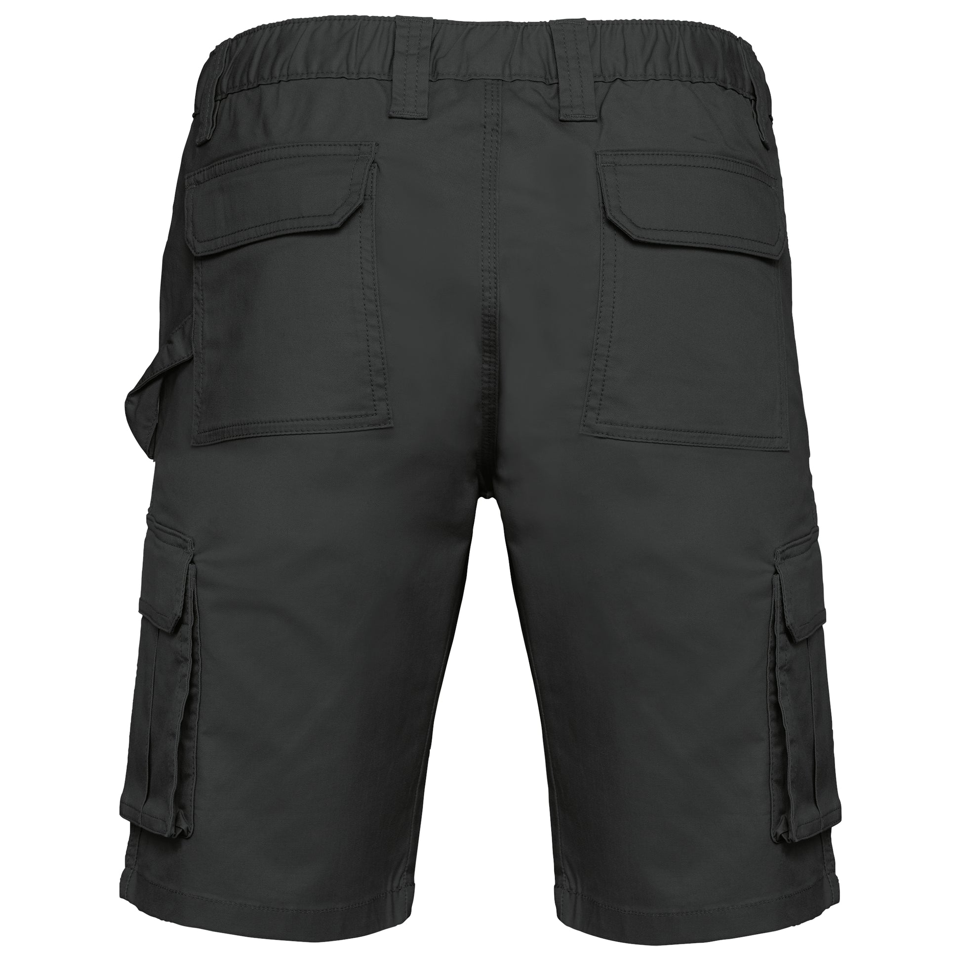 Eco-friendly heren bermuda met meerdere zakken