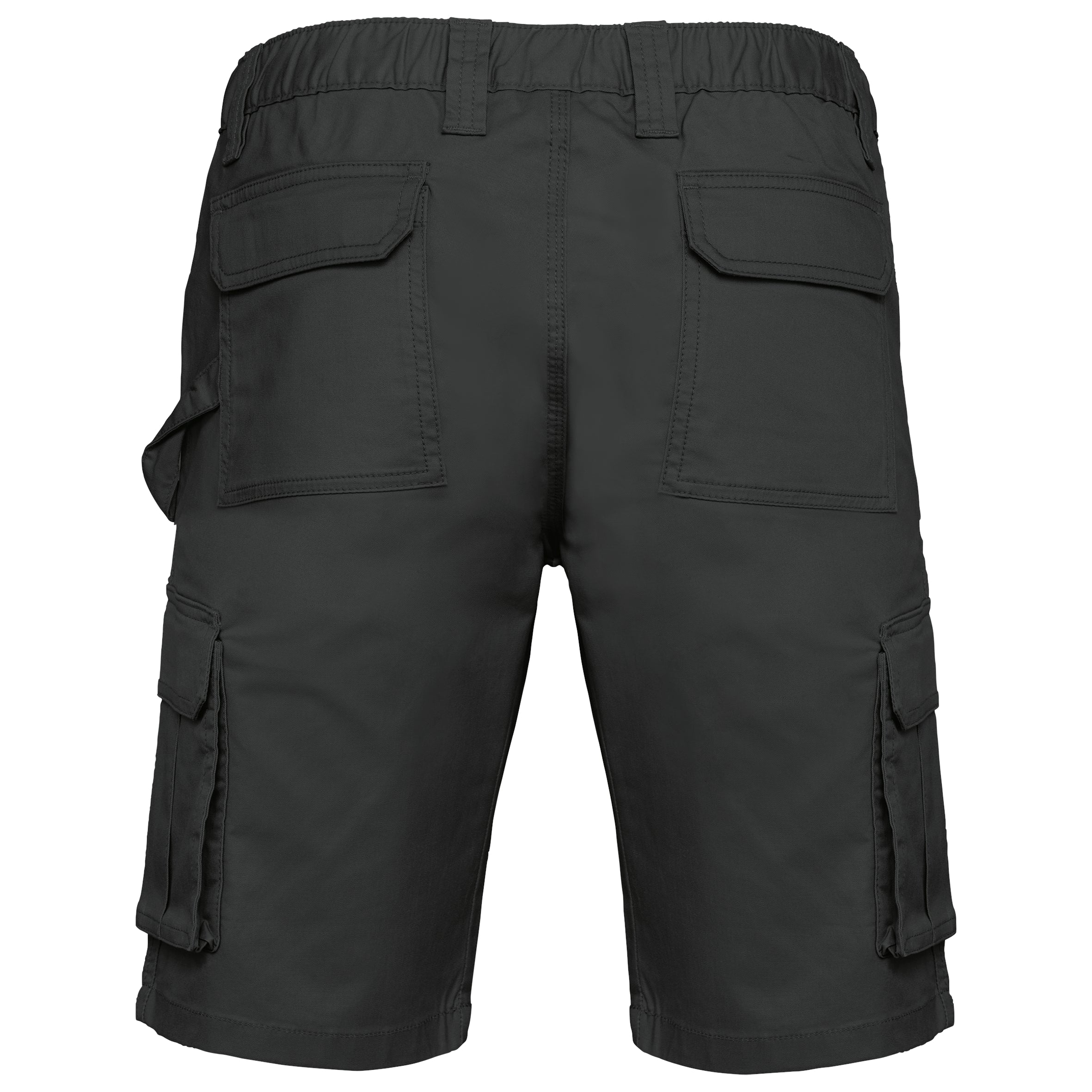 Eco-friendly heren bermuda met meerdere zakken
