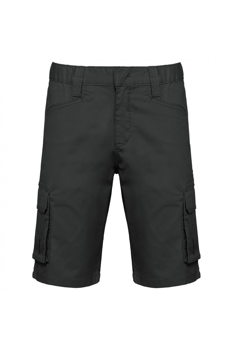 Eco-friendly heren bermuda met meerdere zakken