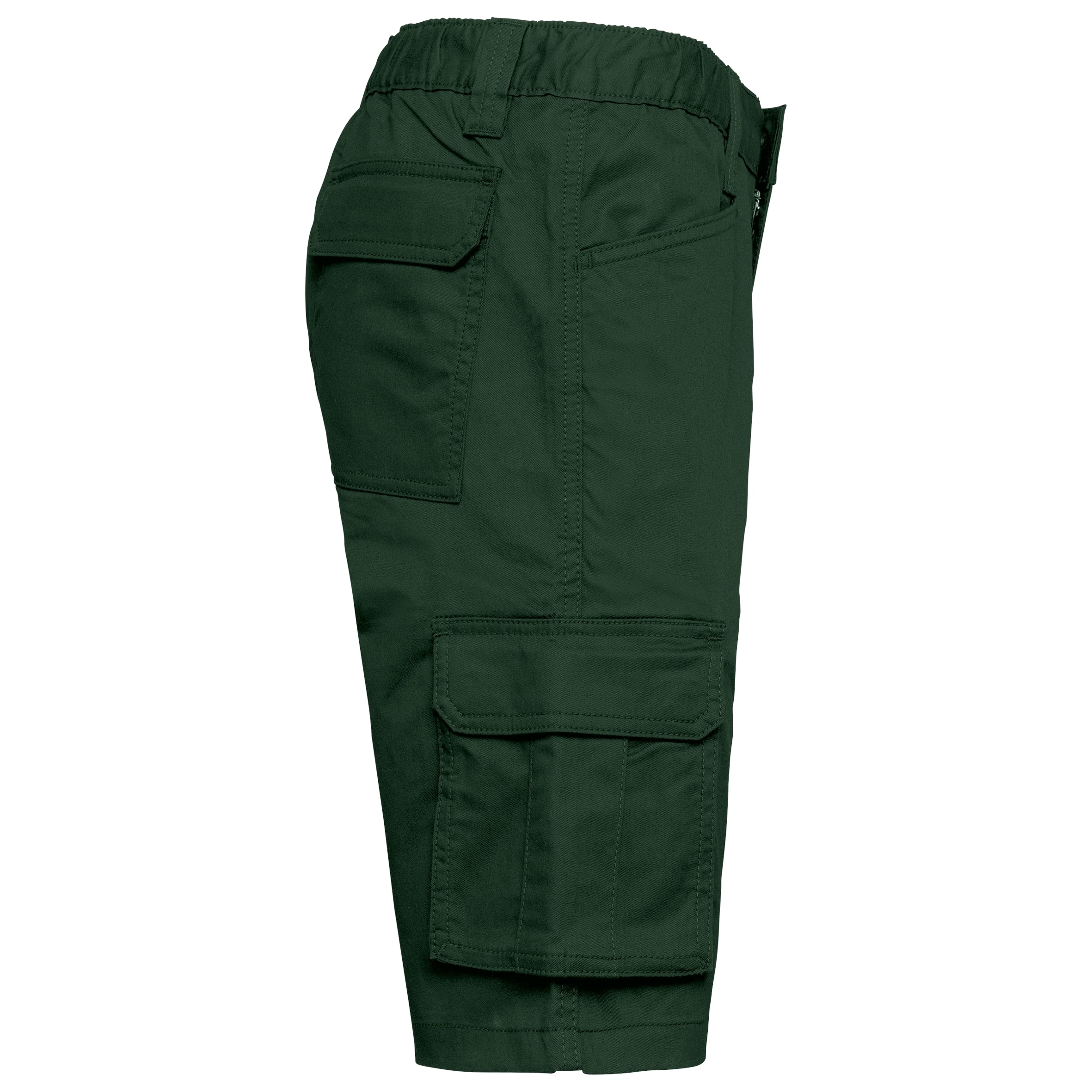 Eco-friendly heren bermuda met meerdere zakken