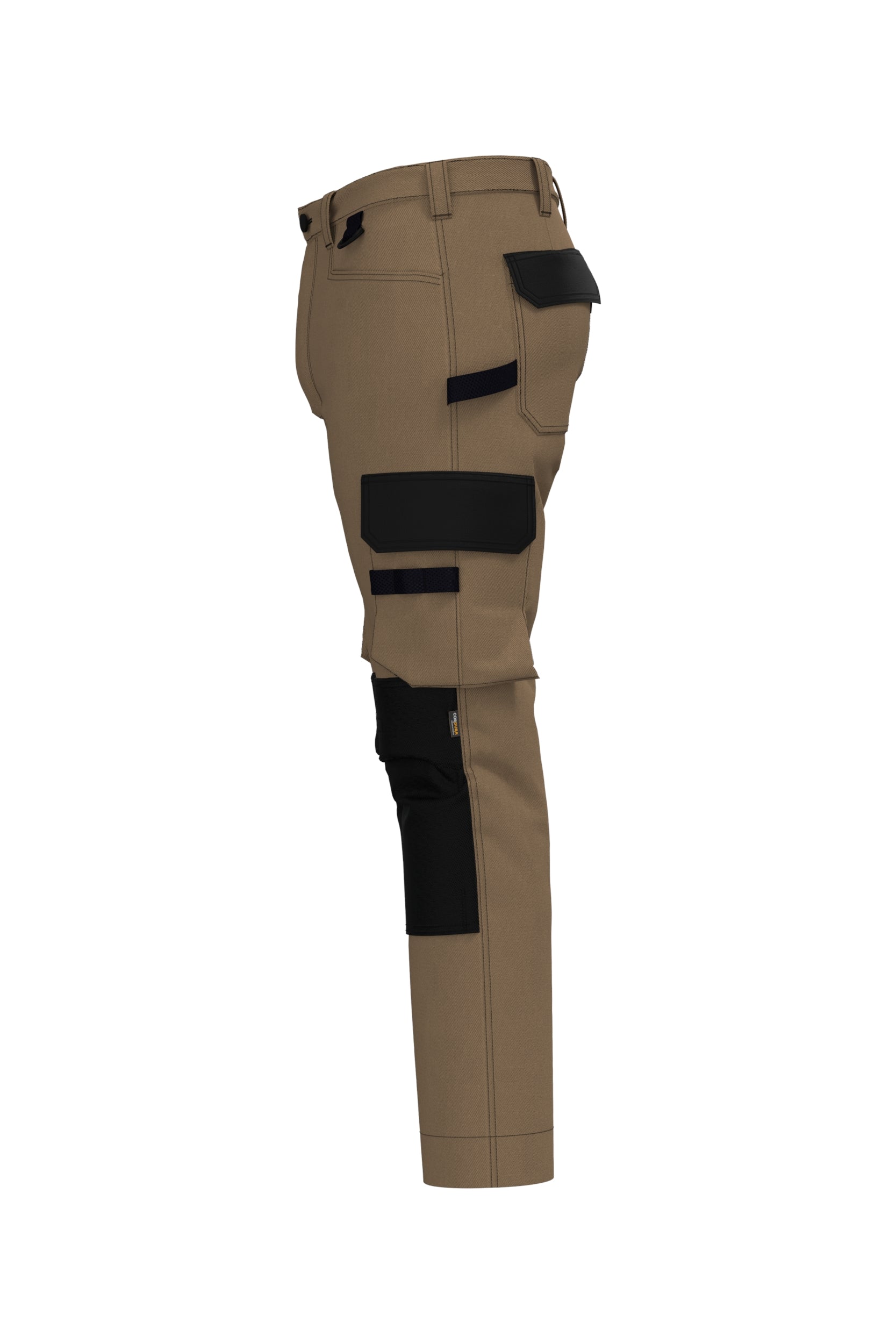 Tweekleurige heren werkbroek