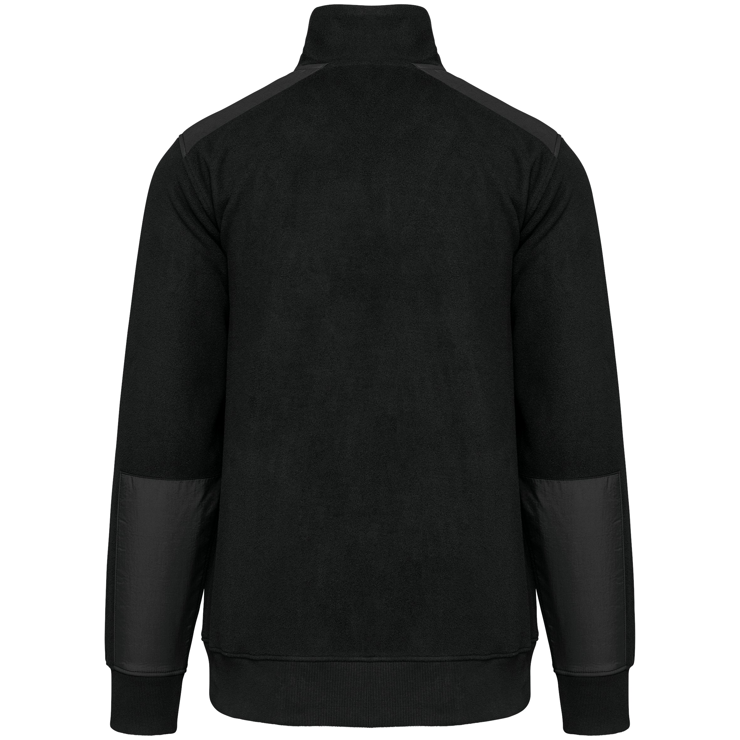 Eco-friendly fleece met ritskraag unisex