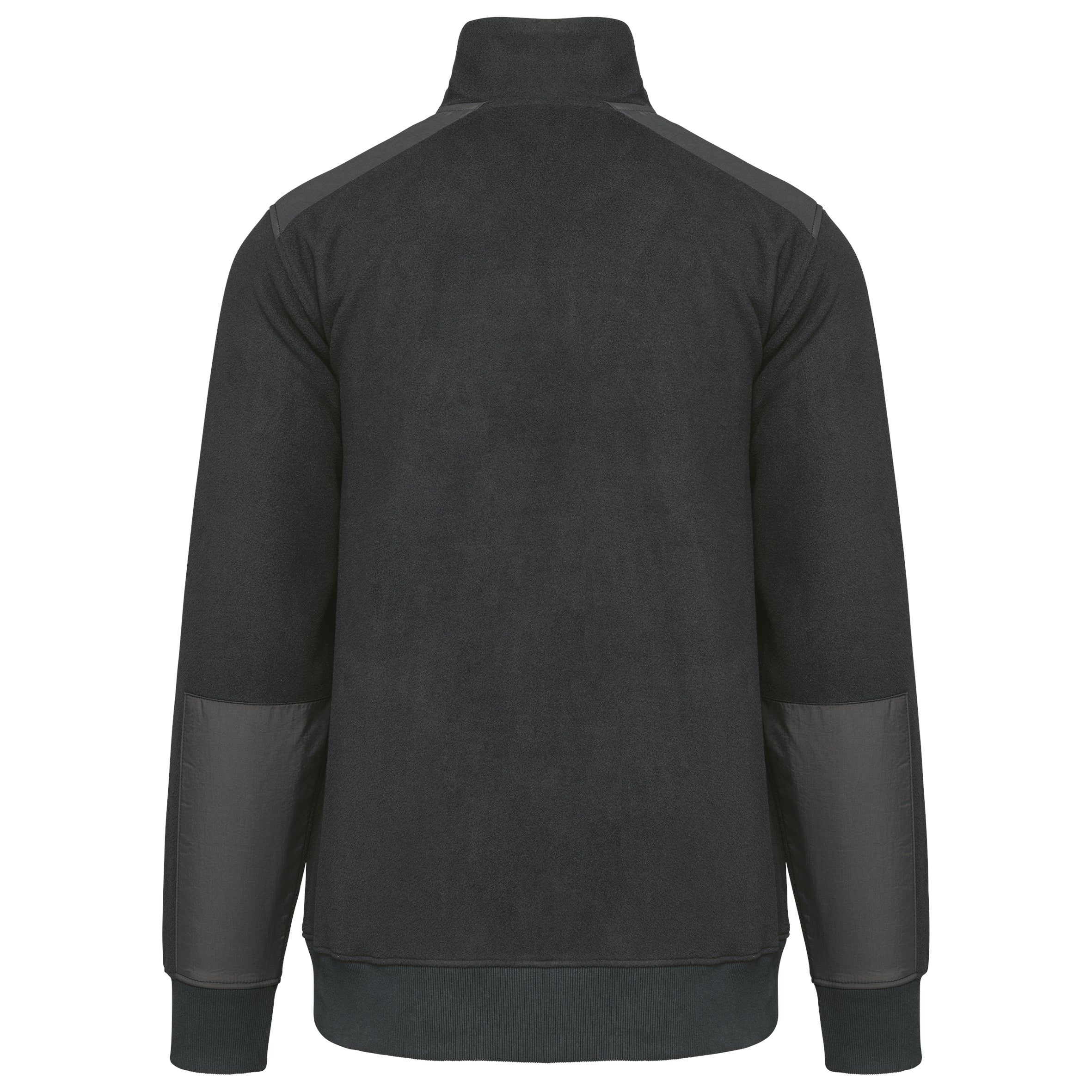 Eco-friendly fleece met ritskraag unisex
