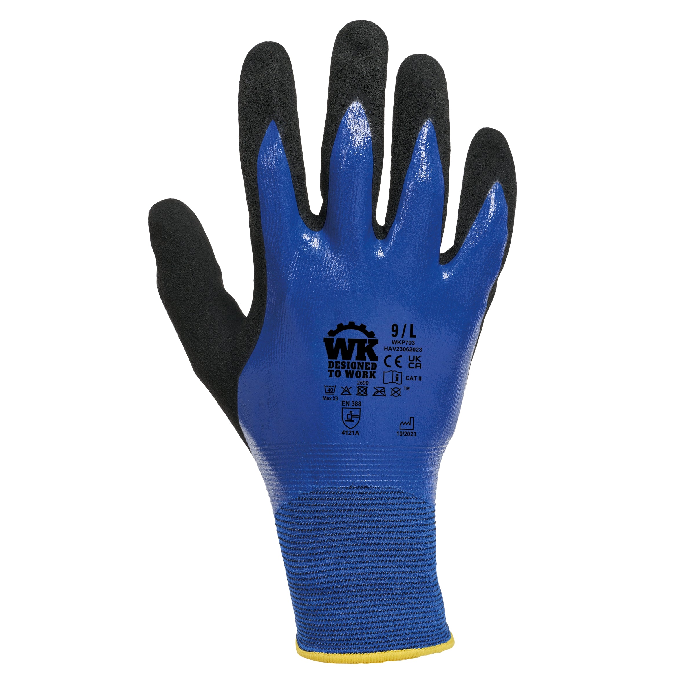 Handschoenen voor werk in natte omgevingen