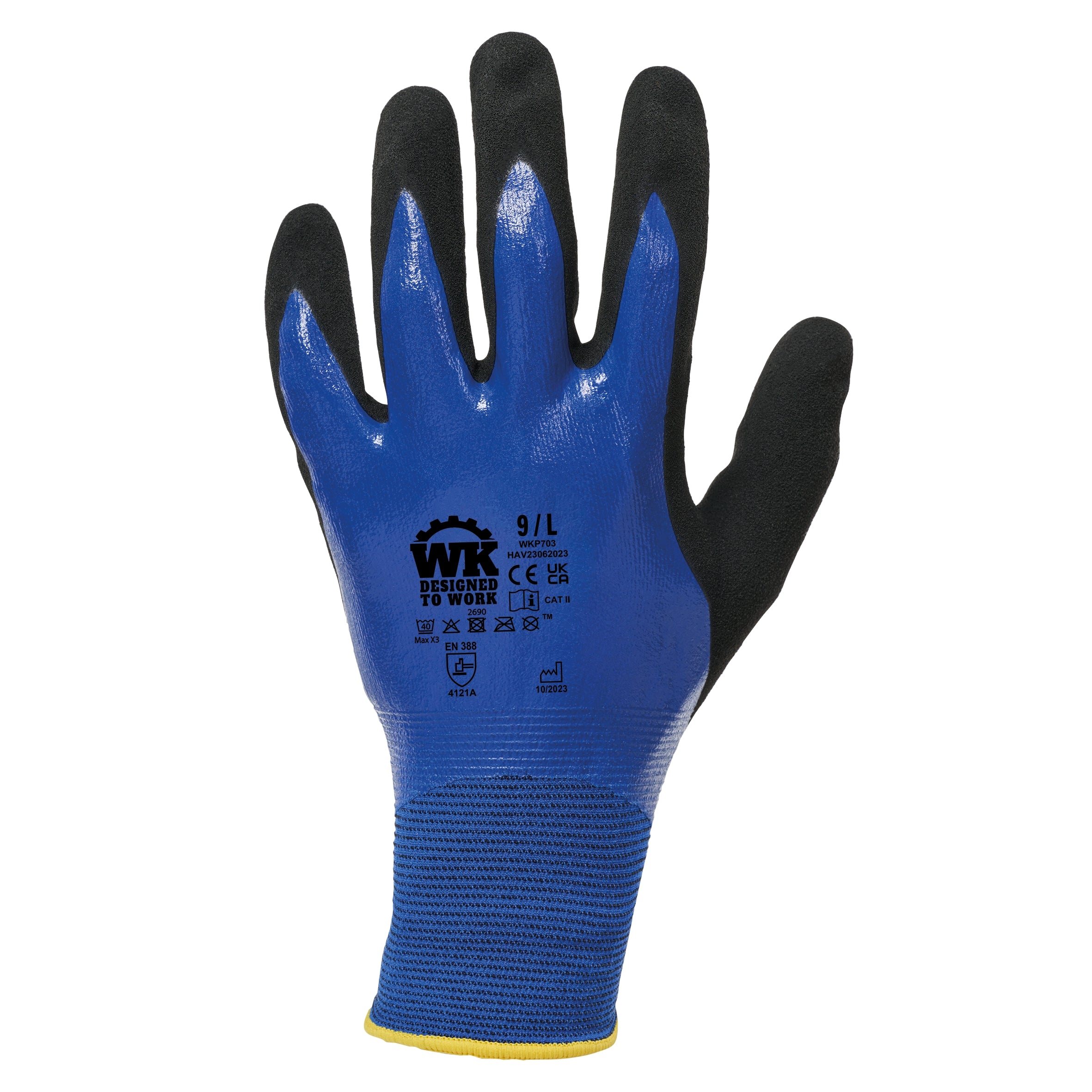 Handschoenen voor werk in natte omgevingen